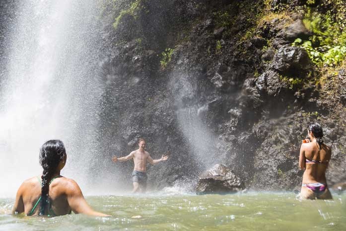 Secret Falls on Kauai