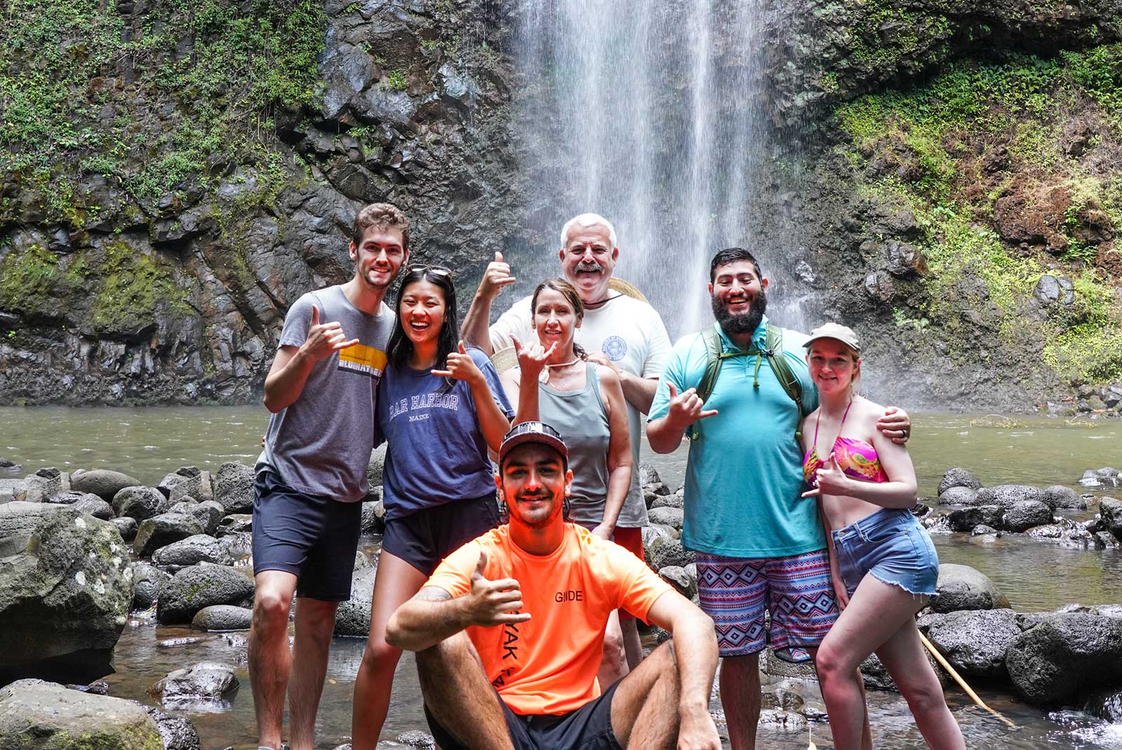 Wailua Sacred Falls at the Pool!