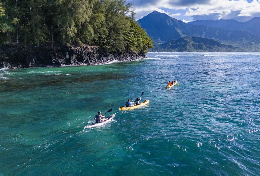 Hanalei River and Bay Paddle and Snorkel